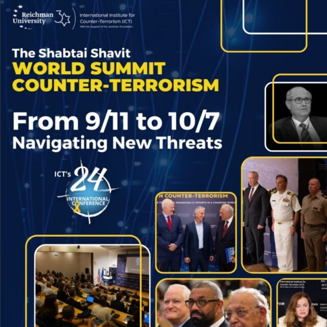 ICT’s 24th World Summit on Counter-Terrorism 2024