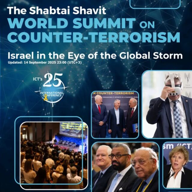 ICT’s World Summit on Counter-Terrorism 2025
